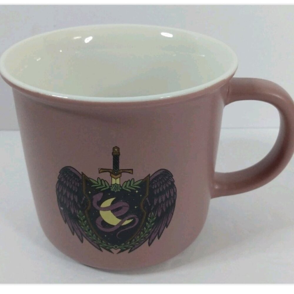 Serpent and Wings of Night Campfire Mug, House of Night The Bookish Box Fan Gift